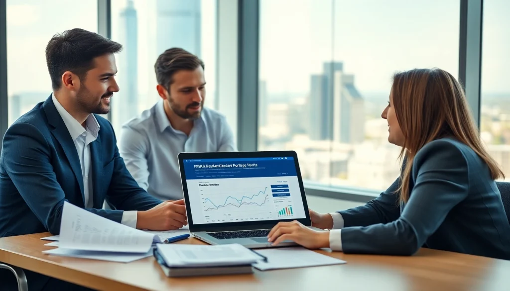 Explore professional financial services with FINRA BrokerCheck for transparency in advisor qualifications.