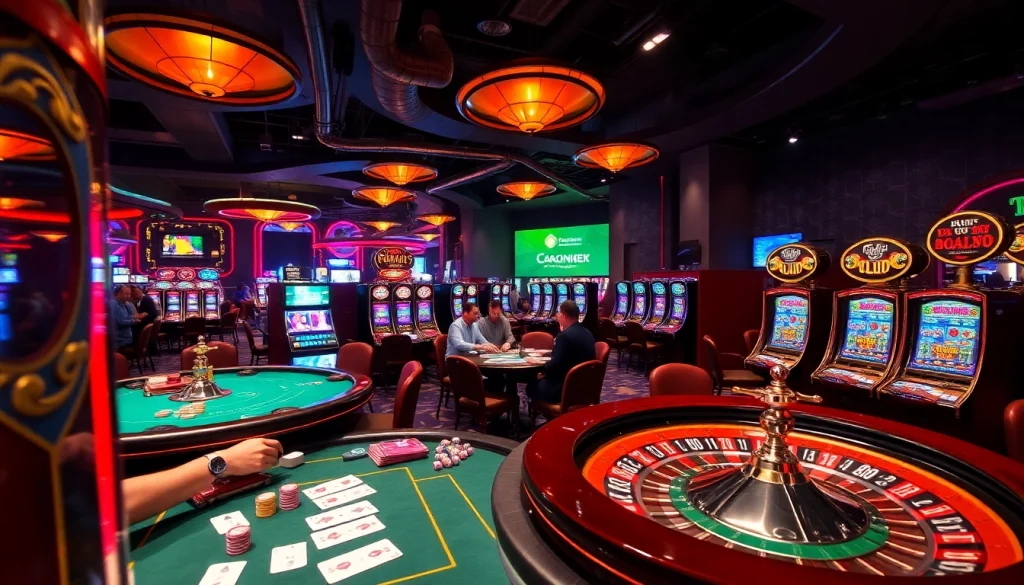 Experience thrilling poker and roulette action at https://vaobet.cn.com/, showcasing vibrant casino entertainment.